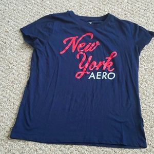 Dark blue shirt